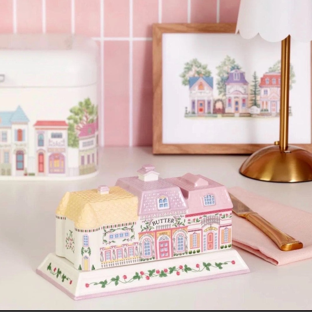 Lenox Spice Village Covered Butter Dish 2025 - NEW in Box!